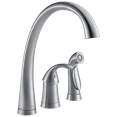 thumbnail image 1 of Pilar Single Handle Kitchen Faucet with Spray in Arctic Stainless 4380-AR-DST, 1 of 4