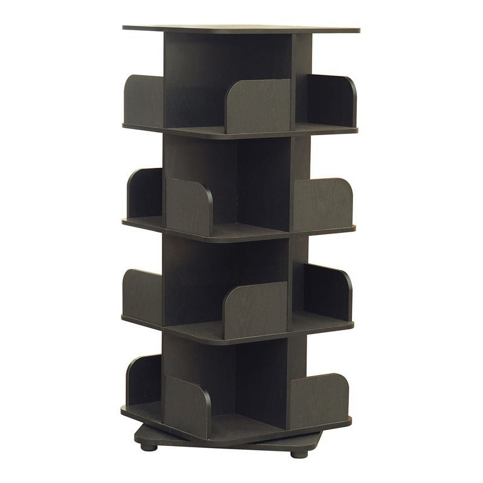 Pilaster Designs Hartwick 4tier Revolving Bookcase with 16 Shelves in