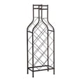 thumbnail image 1 of Pilaster Designs Lawton 12-bottle Transitional Metal Wine Rack in Pewter, 1 of 4