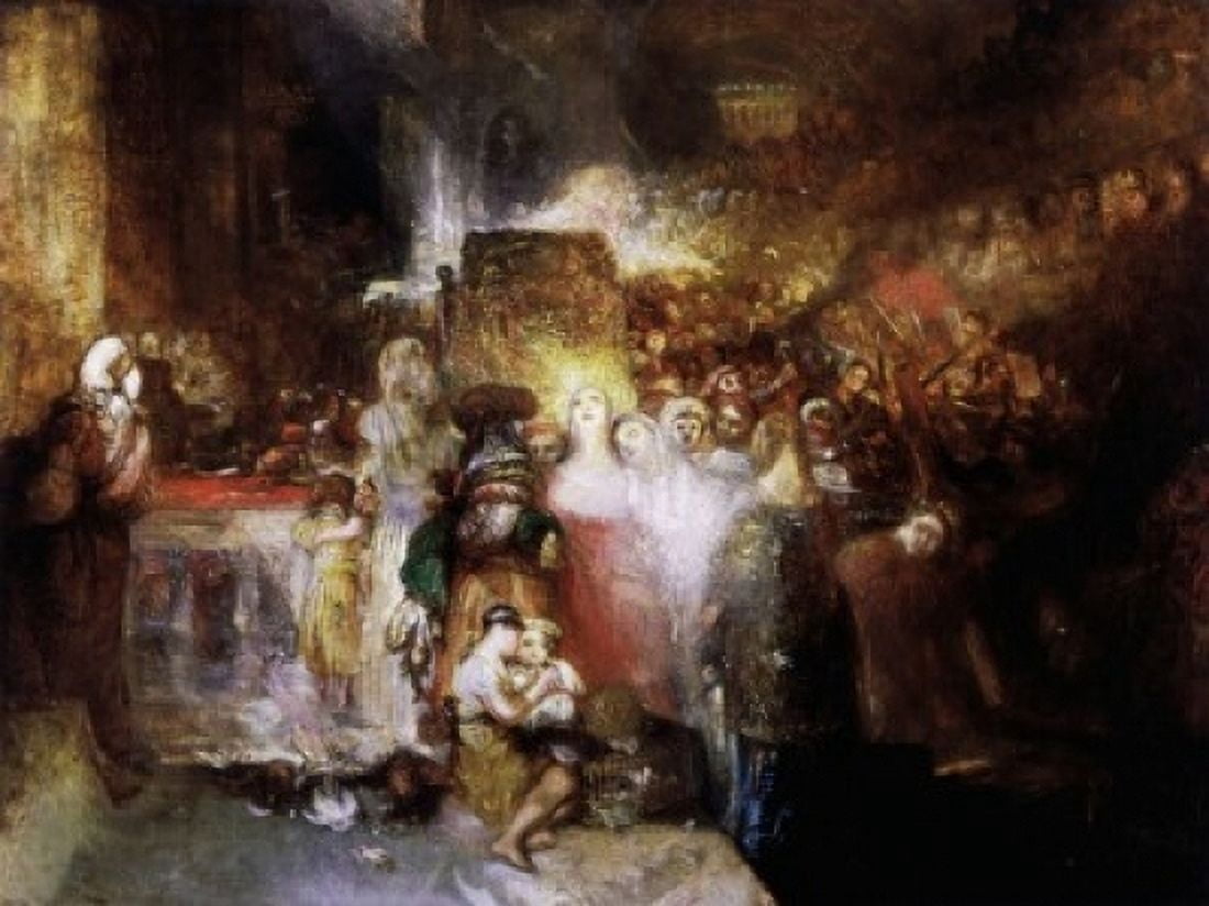Pilate Washing His Hands 1830 Turner Joseph Mallord William(1775-1851 British) Oil On Canvas Tate Gallery London England Canvas Art - Joseph Mallord William Turner (24 x 36)