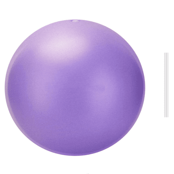 Pilates Ball, 9,8 Inch Small Exercise Mini Soft Workout Yoga Ball, for Home Gym Yoga, Pilates, Core Training, Workout, Balance, Stability