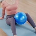 thumbnail image 1 of Pilates Ball Mini Yoga Ball, 9.8 Inch Small Exercise Ball for Between Knees, Exercise Pilates Therapy Balance Barre Equipment for Home Stability Training Physical Core Training, Blue, 1 of 6