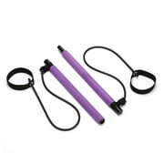 Pilates Bar Kit with Resistance Bands, Pilates Bar for Legs, Hip, Waist and Arm Workout, Exercise Fitness Equipment for Women & Men Home Gym Yoga Pilates