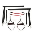 Pilates Bar Kit with Resistance Bands Yoga Pull Bar Kit Exercise Muscle Power Tension Bar