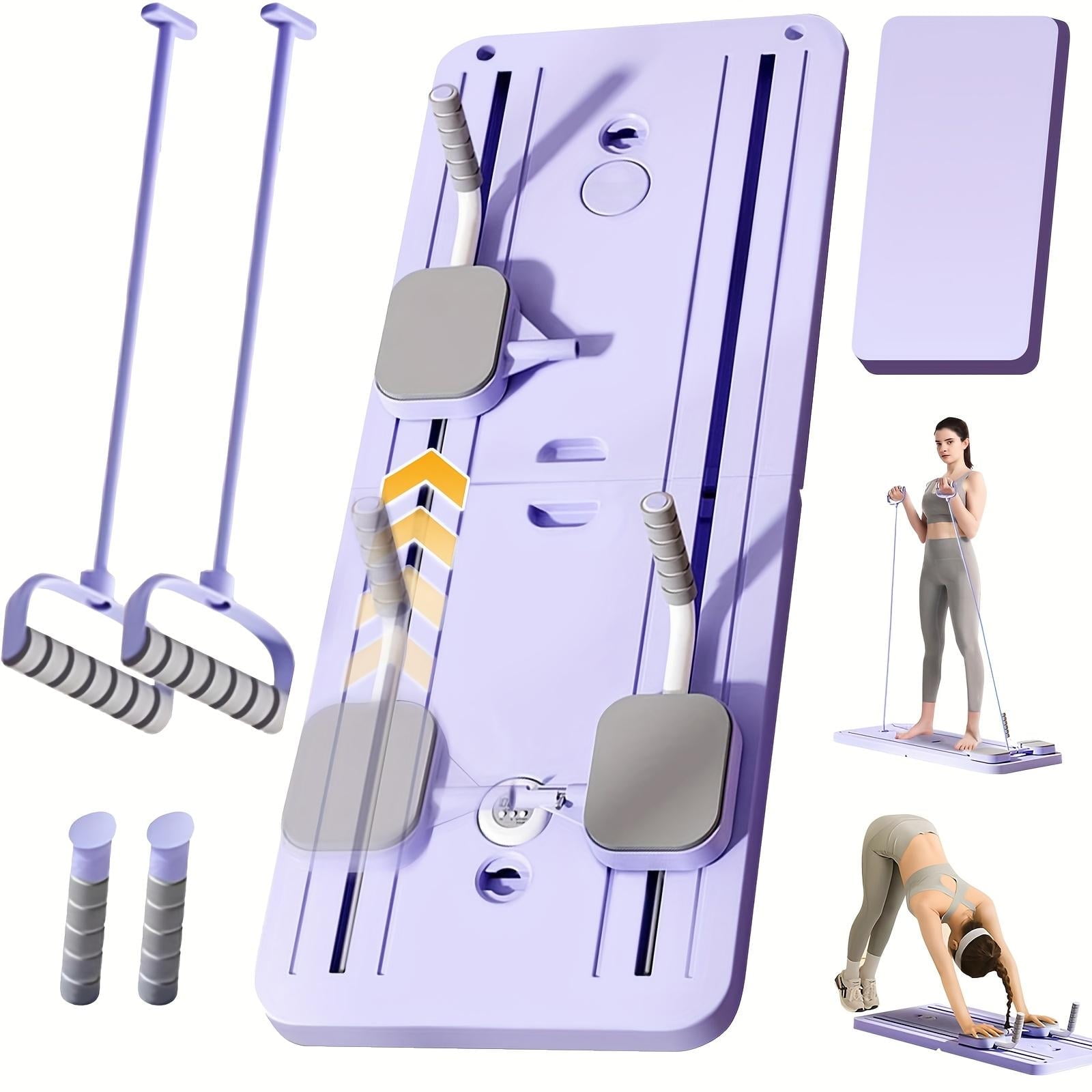 Pilates Board, 2024 Foldable Pilates Reformer Set for Home
