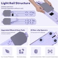 thumbnail image 1 of Pilates Board, Portable 7-in-1 Multifunctional Pilates Reformer Equipment with Timer, Anti-Slip and Quiet Design Pilates Reformers for Home Workout, Core Exercise for Women, 1 of 7