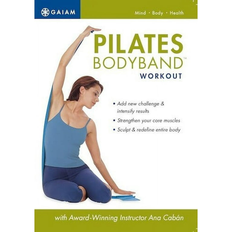 Pilates Body Band Workout DVD Gaiam Mod Sports Fitness