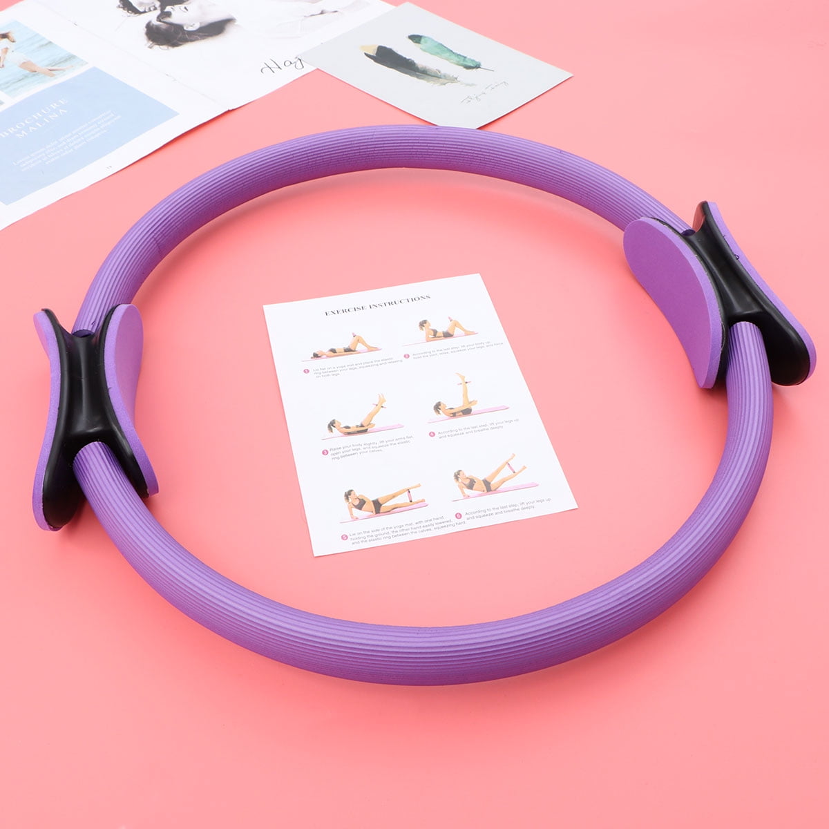 Pilates Circle 1pc Pilates Resistance Ring Yoga Circle Body Balance ...