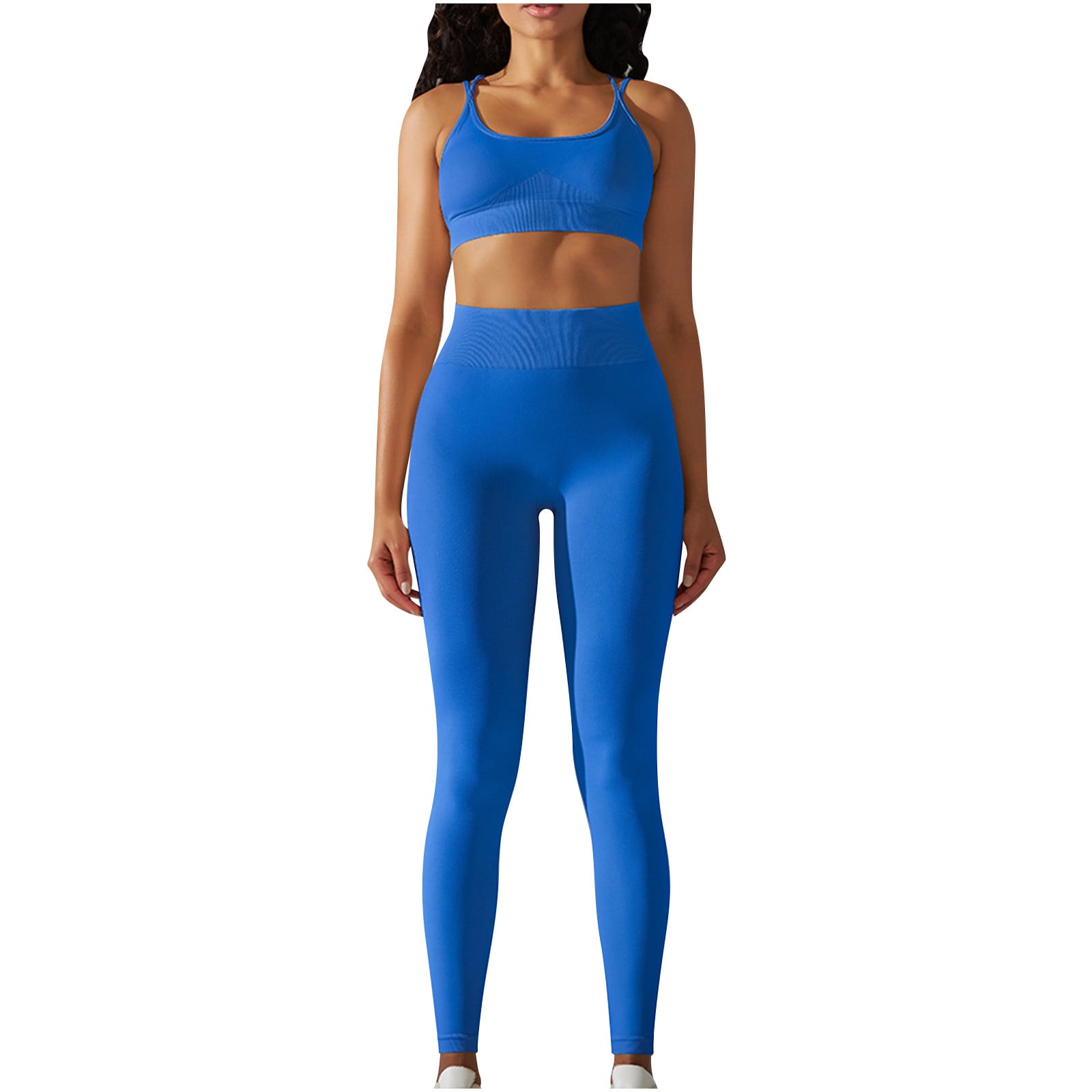 4-Way Stretch Workout Clothes for Women 2 Piece Seamless Color Blocking  High Waisted Yoga Leggings with U-Neck Sports Bra Pilates Outfit - China Women  Pilates Outfit and Women Yoga Clothes price