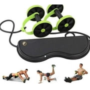 Pilates Core Roller - Double Ab Workout With Yoga Pads