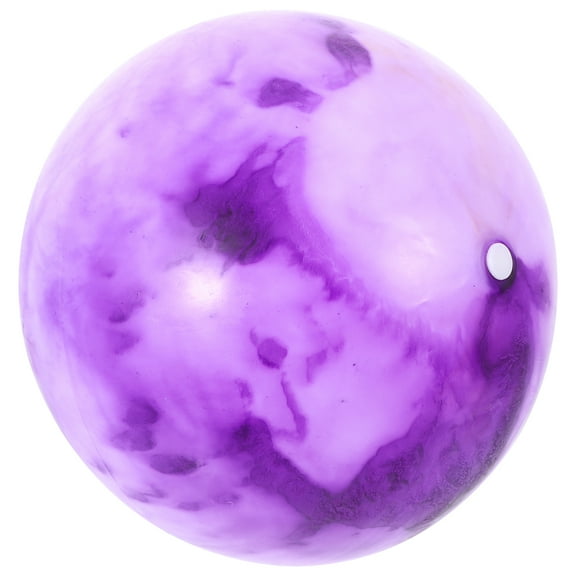 Masteelf Purple Small Exercise Ball for Yoga and Pilates Workouts Enhancing Core Strength Stability Balance Made of Durable PVC 55 cm