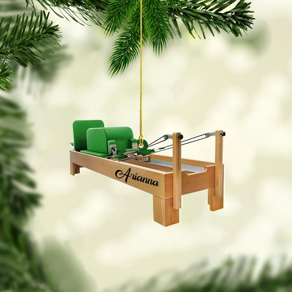 Pilates Equipment Ornament 2025 Pilates Equipment Hanging Ornaments Pilates Core Set Ornament Pilates Studio Ornaments for Christmas Tree Pilates Machine Ornament Gift for Pilates Lovers (PE21) - 3302
