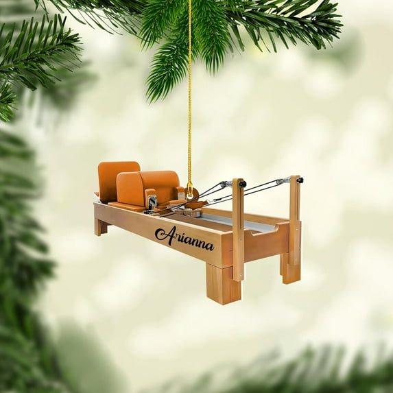 Pilates Equipment Ornament 2025 Pilates Equipment Hanging Ornaments Pilates Core Set Ornament Pilates Studio Ornaments for Christmas Tree Pilates Machine Ornament Gift for Pilates Lovers (PE21) - 3302