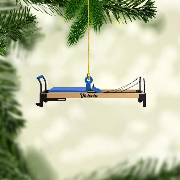 Pilates Equipment Ornament 2025 Pilates Equipment Hanging Ornaments Pilates Core Set Ornament Pilates Studio Ornaments for Christmas Tree Pilates Machine Ornament Gift for Pilates Lovers (PE25) - 3304