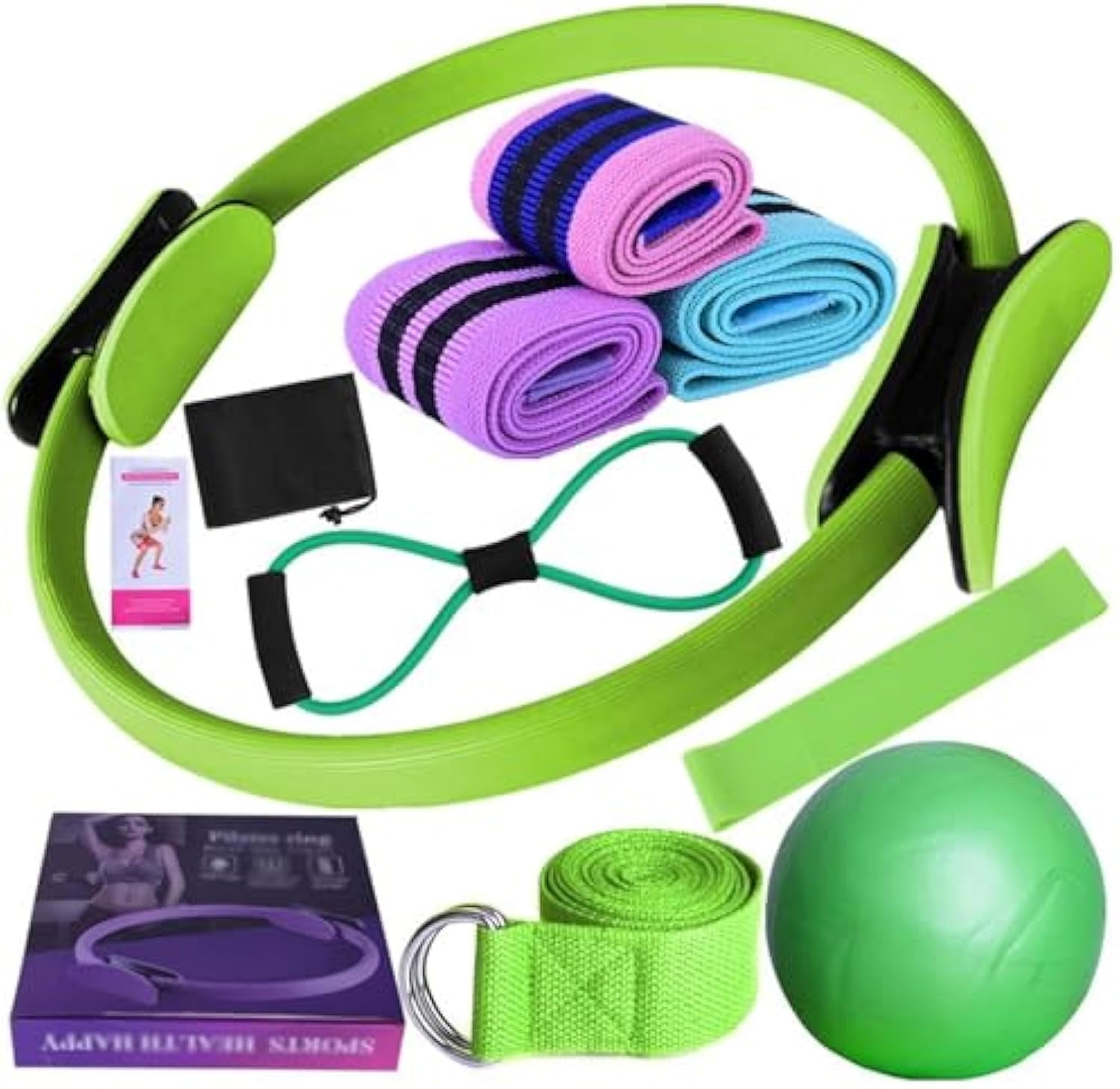 5-in-1 Pilates & Yoga Home Fitness Set main image 1