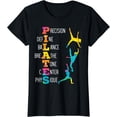 thumbnail image 1 of Pilates Fitness Exercise Training Contrology Meditation T-Shirt, 1 of 3