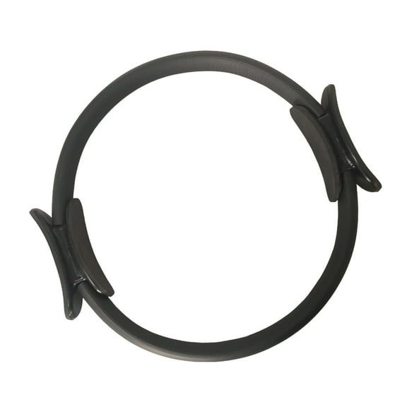 Pilates Ring 14" Fitness Circle - Lightweight & Enduring Foam Padded Handles | Flexible Resistance Exercise Equipment for Toning Arms, Thighs/Legs & Core