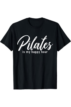 Pilates Gifts T-ShirtMen and women, Black T-shirt, size: Extra large