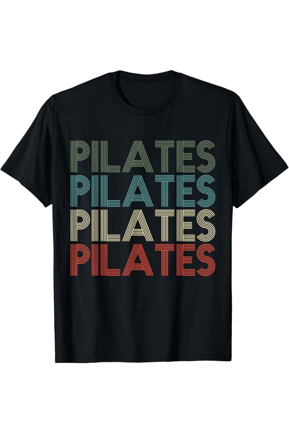 Pilates Gifts T-ShirtMen and women, Black T-shirt, size: Extra large