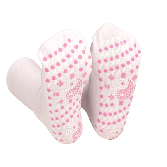 Pilates Grip Socks for Women Yoga Grippy Above Ankle Socks Cute Autumn Winter Warm Athletic Sock 1 Pair White One Size