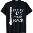thumbnail image 1 of Pilates Has Your Back - Health Fitness Instructor T-Shirt, 1 of 4