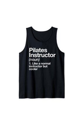 Pilates Instructor Definition Trainer Gift Tank Top Size S-3XL