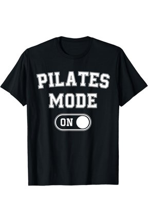 Pilates Mode On Instructor Gift Yoga Fitness Lover T-Shirt Size S-5XL