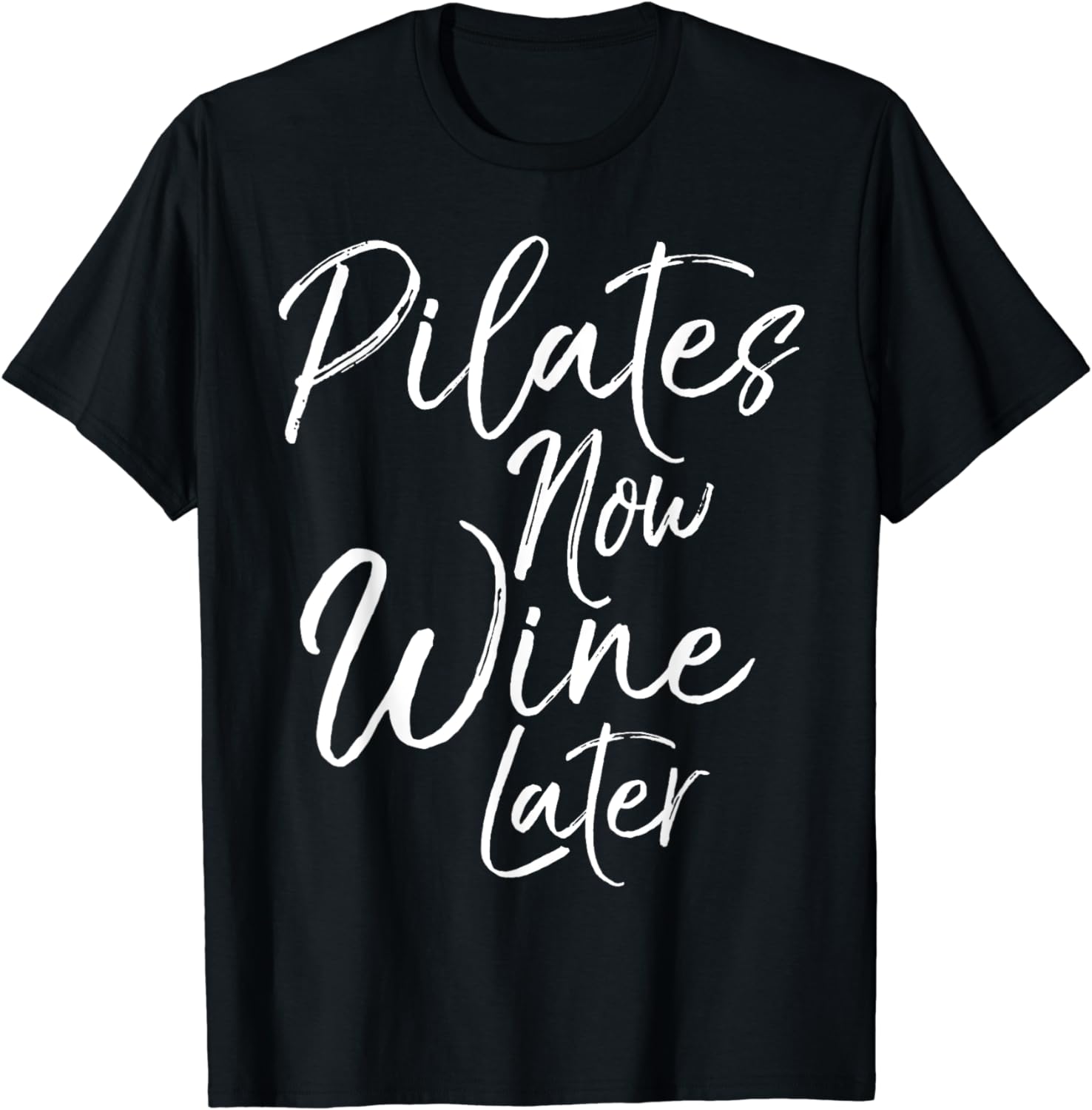 T-shirt Humour Pilates Pour Femme - Col En V - Motif Drôle Pour Instructrice De Yoga - Cadeau Sportif Décontracté - 10