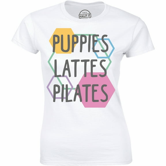 Pilates Oh I thought You Said Pie And Lattes - Funny Workout Ladies Top T-Shirt