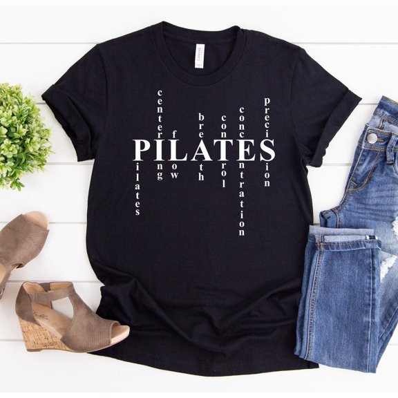 Pilates Principles ShirtFitness Motivation Tee All Size S-5Xl