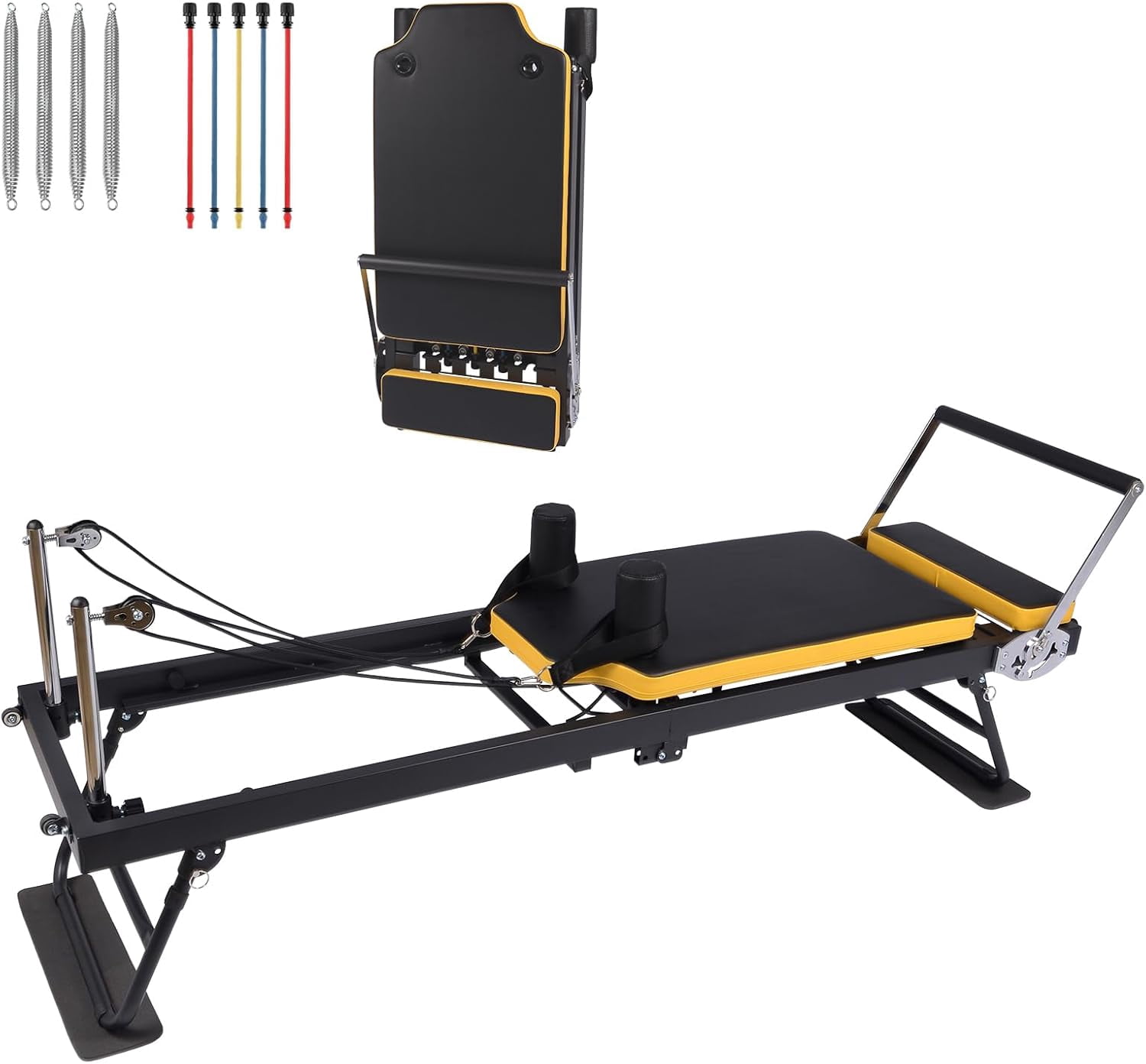Pilates Performance Machine Pilates Reformer Machine, Home Gym Equipment for Beginners and Advanced ...