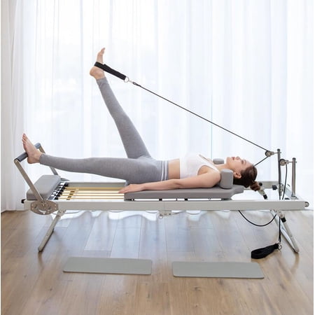 Pilates Reformer Machine for Home ,Foldable Pilate for Strengh Training