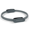 thumbnail image 1 of Pilates Resistance Ring for Strengthening Core Muscles Grey, 1 of 10
