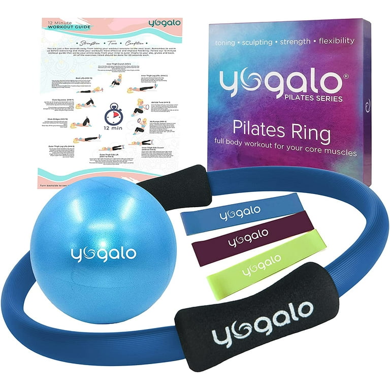 5PCS Yoga Ball Magic Ring Pilates Circle Exercise Equipment Workout Fitness  Training Resistance Support Tool Stretch Band Gym at Rs 1018.58, Yoga  Accessories