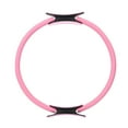 thumbnail image 1 of Pilates Ring Circle, 15 Inch Magic Fitness Circle for Toning Inner & Outer Thighs, Yoga Core Training, Bonus Workout Guide Included (Pink), 1 of 5