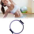 thumbnail image 1 of Pilates Ring Fitness Circle, Dual Grip Yoga Exercise Ring with Foam Pads for Core Strength Training, Full Body Toning Equipment for Arms, Thighs and Legs Workout, 1 of 6