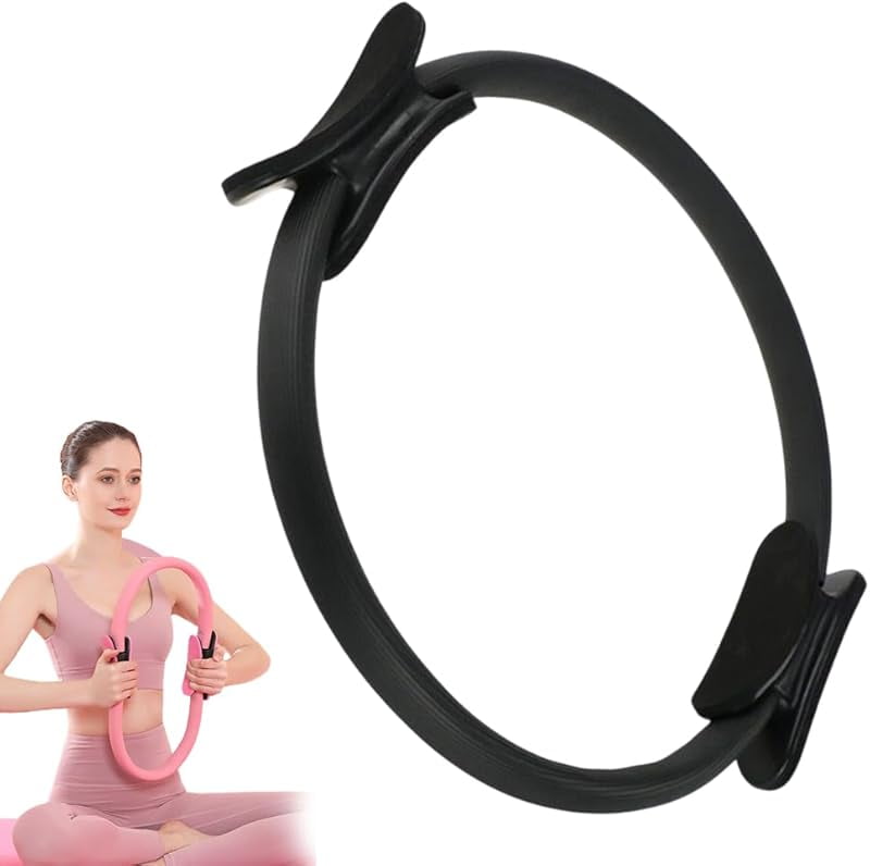 Aro De Pilates Magic Circle - 14.96 Pulgadas - Entrenador Fitness Para Brazos, Pecho Y Piernas - Hombre Y Mujer
