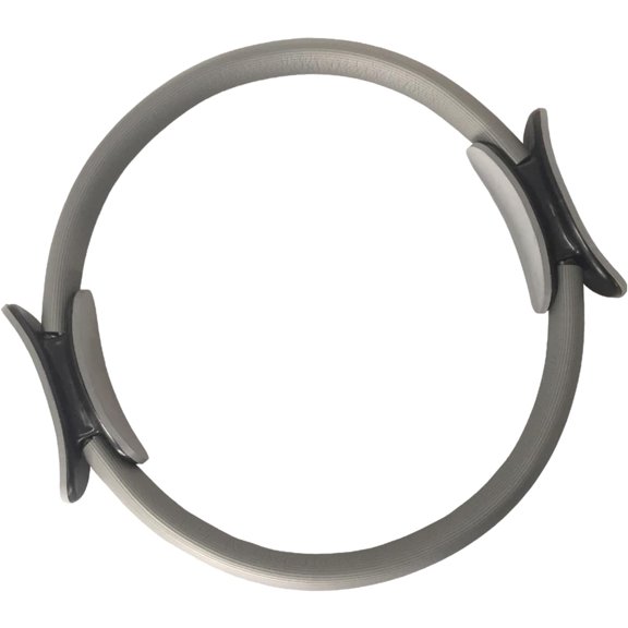 Pilates Ring Fitness Trainer, Pilates Ring for Mat & Reformer Workouts, Pilates Ring Fitness Circle 14.96" Yoga Rings Magic Circle with Dual Padded Handles for Toning Arms