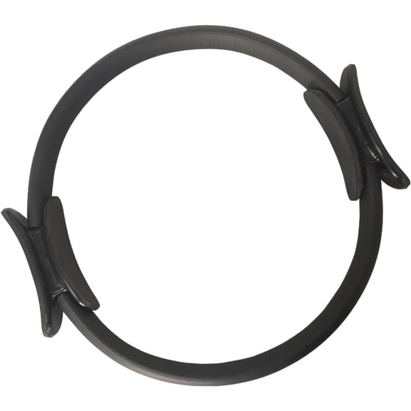 Pilates Ring Fitness Trainer, Pilates Ring for Mat & Reformer Workouts, Pilates Ring Fitness Circle 14.96" Yoga Rings Magic Circle with Dual Padded Handles for Toning Arms