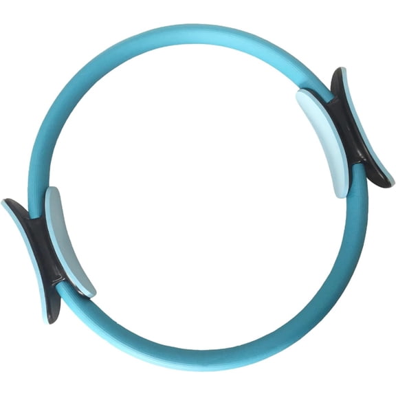 Pilates Ring Fitness Trainer, Pilates Ring for Mat & Reformer Workouts, Pilates Ring Fitness Circle 14.96" Yoga Rings Magic Circle with Dual Padded Handles for Toning Arms