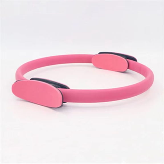 Pilates Ring with Foam Grip Handles, Lightweight Yoga Fitness Circle for Home Gym and Exercise Training