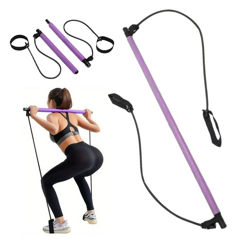 Pilates Sculpt Bar, Portable Pilates Bar Kit with Resistance Bands