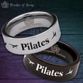 thumbnail image 1 of Pilates Style 1 Tungsten Carbide Ring, 1 of 9