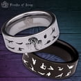 thumbnail image 1 of Pilates Style 2 Tungsten Carbide Ring, 1 of 9