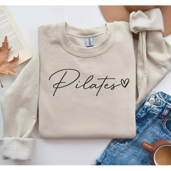 Pilates Sweatshirt, Women's Crewneck, Her All Size S-5Xl