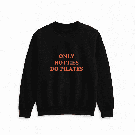 Pilates Workout Clothes Gift Casual Outfit Fitness Graphic Print Daily Sweatshirt, for men & women, up to size 5XL