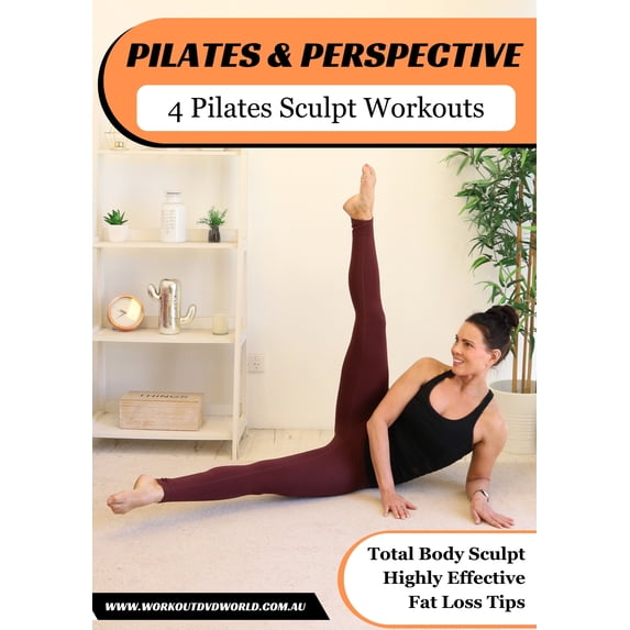 Pilates with Perspective 4 Workouts - Barlates Body Blitz - DVD-R