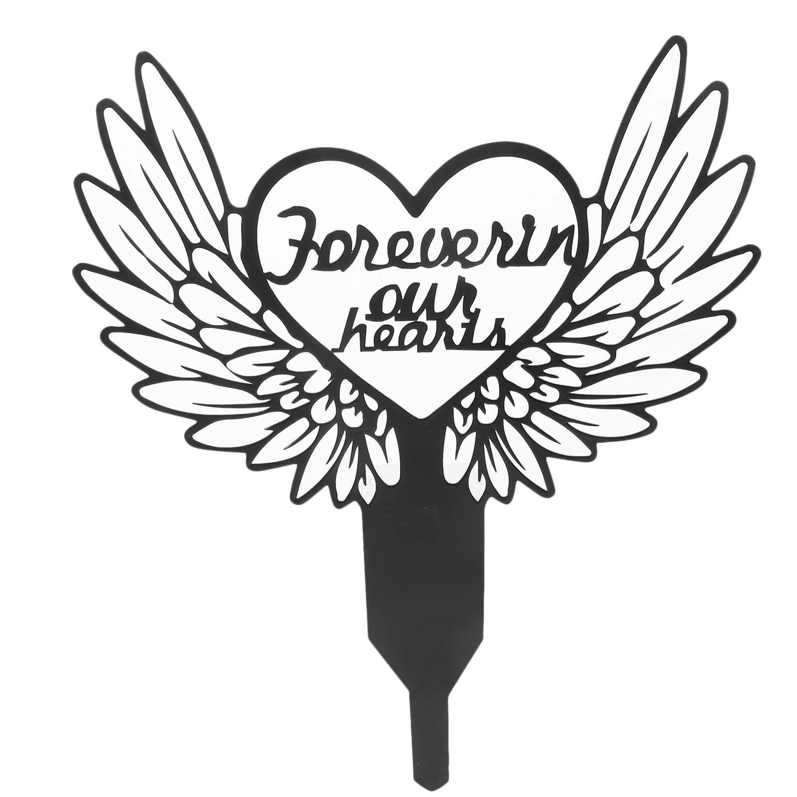 Pile Memorial Stake Headstones Birthday Decoration for Girl Outdoor