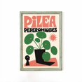 Pillea Pilea Plant Wall Art Print, Botanical Green Leaves Home Decor - Walmart.com