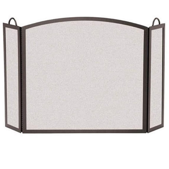 Pilgrim 18203 3 Panel Full Arch Screen - Burnished Bronze